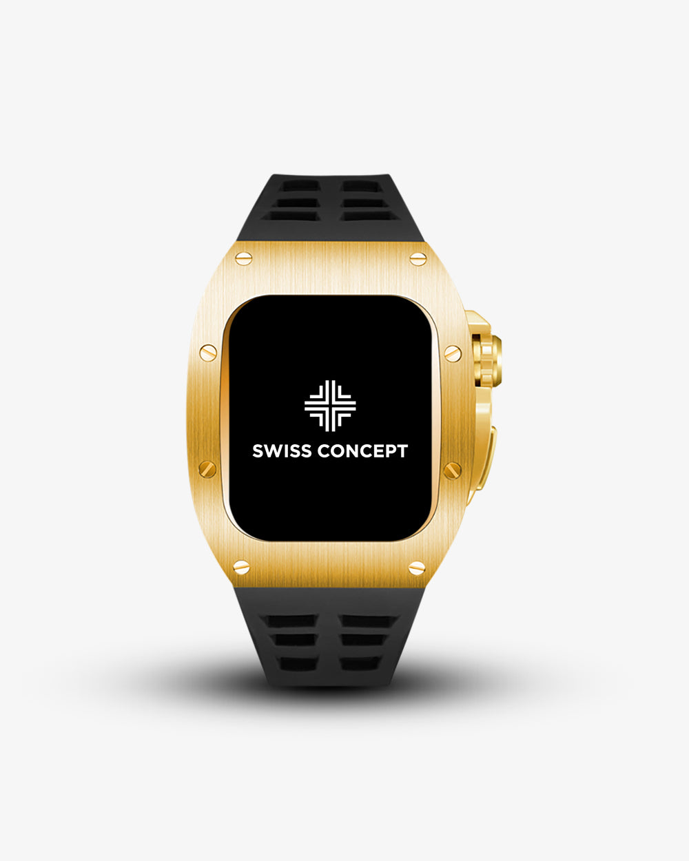Swiss Concept Racing Classic Edition Yellow Gold Apple Watch Case