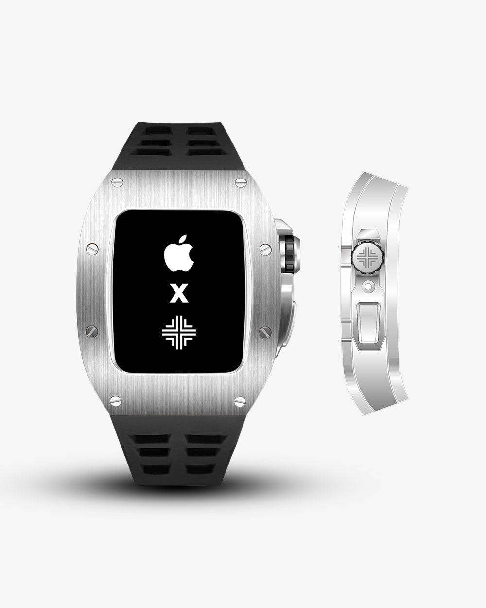 Swiss Concept Racing Classic Edition Stainless Steel Apple Watch Case